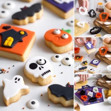 Decora mini műanyag kiszúrók - Halloween 6db