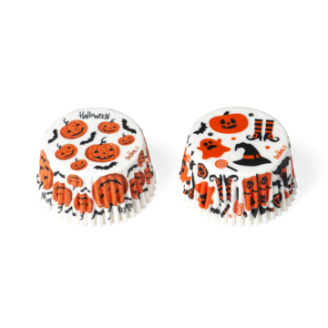 Decora muffinkapszli 36db - Halloweeni tökök