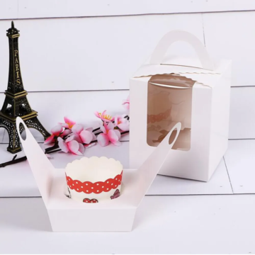Cupcake doboz CSOMAG 1db-os 10db ÚJ FÜLES