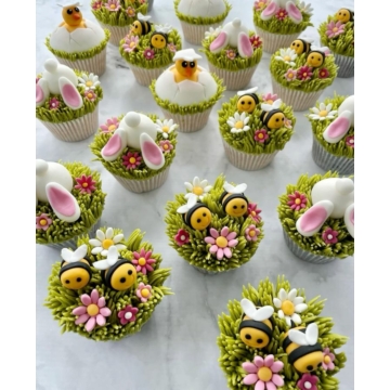 Funcakes muffinpapír 48db - Tavaszi állatok