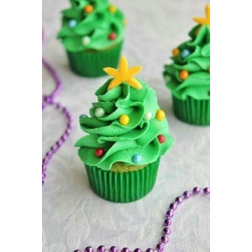 Funcakes muffinpapír 48db - Piros-zöld