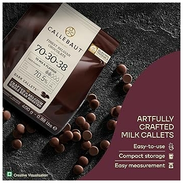Callebaut belga csokoládé pasztilla 400g - 70.5%-os ét