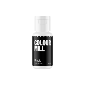 Colour Mill olaj bázisú ételfesték 20ml - Fekete