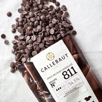 Callebaut belga étcsokoládé pasztilla 54,5% 1kg