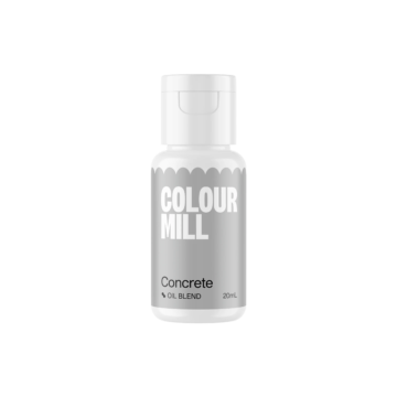 Colour Mill olaj bázisú ételfesték 20ml - Betonszürke