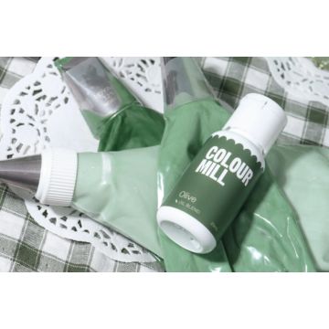 Colour Mill olaj bázisú ételfesték 20 ml - Olive Olívazöld