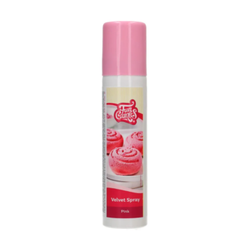 FunCakes Velvet bársony spray 100ml - Rózsaszín
