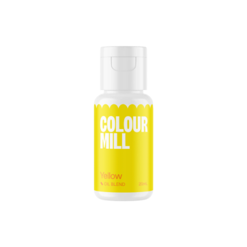 Colour Mill olaj bázisú ételfesték 20ml - Yellow sárga