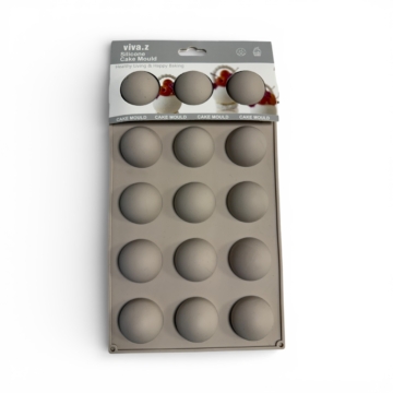 Szilikon forma - Félgömb 4x2cm
