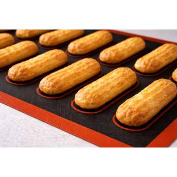 Szilikon üvegszálas eclair sütőlap 40x60cm