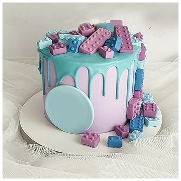 Szilikon forma fondant díszekhez - Lego figurák
