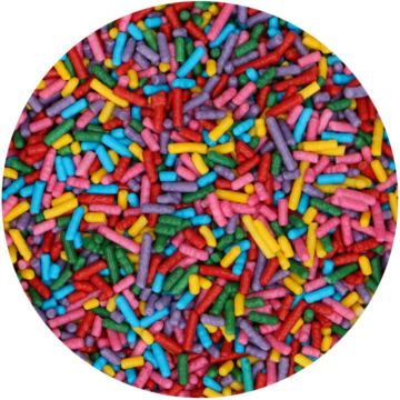 Wilton Jimmies Funfetti süthető szivárvány szórócukor - 150 g