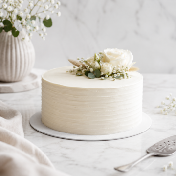 Tortaalátét fehér 3mm - 18cm