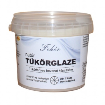 Fehér tükörglazúr 450g