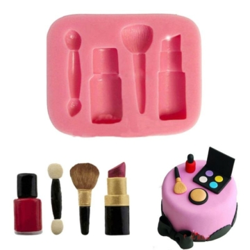 Szilikon fondant forma -Sminkes