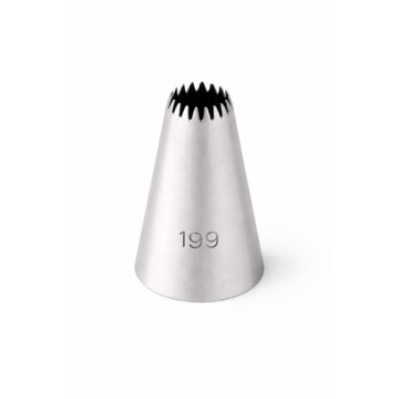 Díszítõcsõ sûrû fogú kis csillag #199