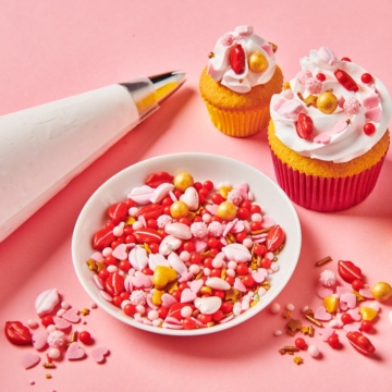 FunCakes 3D szórócukor 70g-Secret Valentine