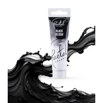 Fractal gél állagú ételfesték Fekete 30g