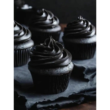 Funcakes muffinpapír - Fekete 48db