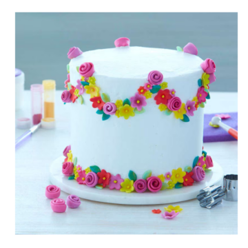 Műanyag fondant formázó modellező készlet