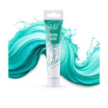 Fractal gél állagú ételfesték Mentol 30g