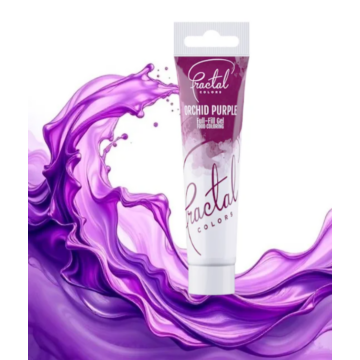 Fractal gél állagú ételfesték Orchidea lila 30g
