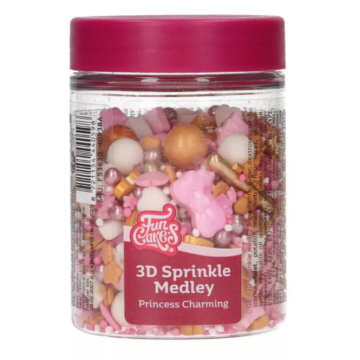 FunCakes 3D Sprinkle Medley - Princess Charming 70g