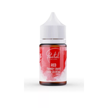 Fractal airbrush ételfesték 30ml - Piros