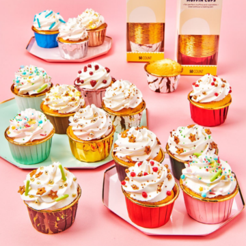 Wilton muffinkapszli 50 db - Arany