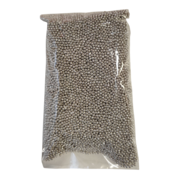 Cukorgyöngy 10dkg - Ezüst 1mm