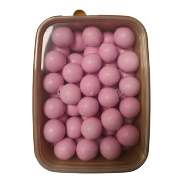 Óriás roppanós golyó - Rózsaszín 150g