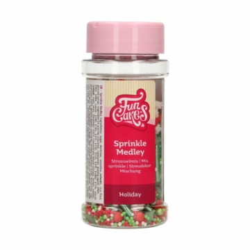 Funcakes szórócukor 65g - Ünnepi mix
