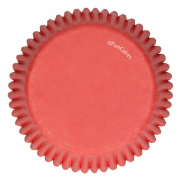 Funcakes muffinpapír 48db - Piros
