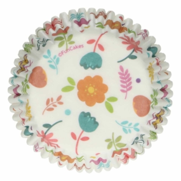 Funcakes muffinpapír 48db - Virágos