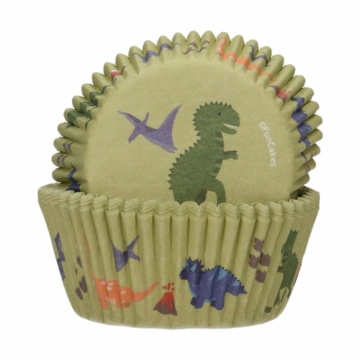 Funcakes muffinpapír 48db - Dínó