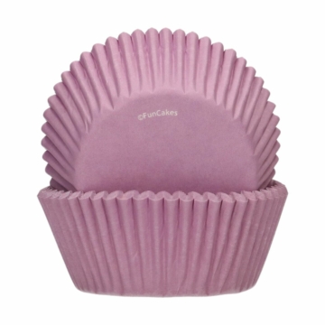 Funcakes muffinpapír 48db - Orchidea lila