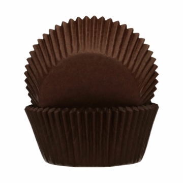 Funcakes muffinpapír 48db - Barna