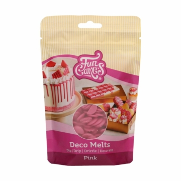 Funcakes Deco Melts 250g - Rózsaszín