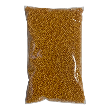 Cukorgyöngy 10dkg - Arany 1mm