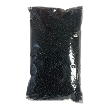Cukorgyöngy 10dkg - Fekete 1mm
