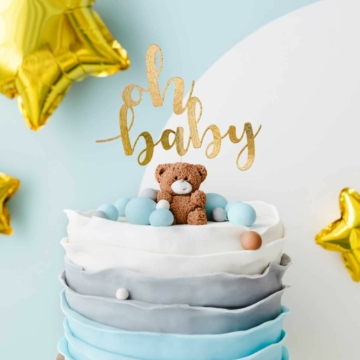 Partydeco papír beszúró - Oh, Baby!