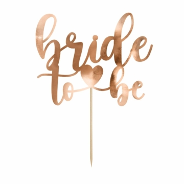 Partydeco papír beszúrók - Bride to be