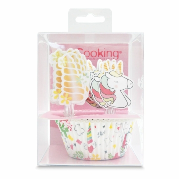 ScrapCooking muffin díszítő szett 24db-os Unikornis