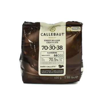 Callebaut belga csokoládé pasztilla 400g - 70.5%-os ét