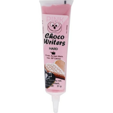 ChocoWriters fehércsokoládé ízû cukoríró toll - Rózsaszín 32g