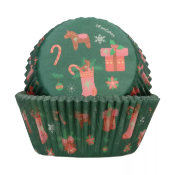Funcakes muffinpapír 48db - Karácsony