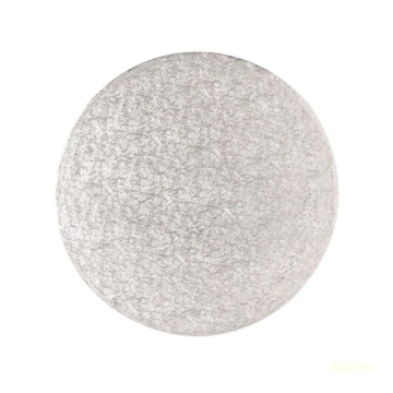 Tortaalátét vékony ezüst 16cm 3mm