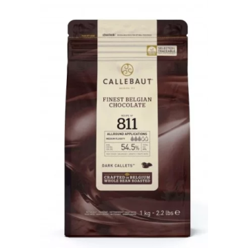 Callebaut belga étcsokoládé pasztilla 54,5% 1kg