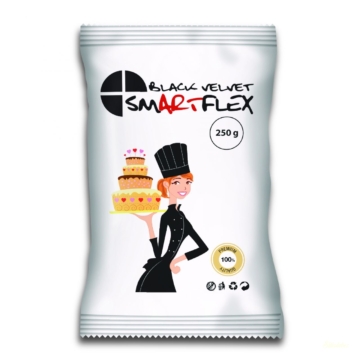 Smartflex Color Velvet massza 250g - Fekete