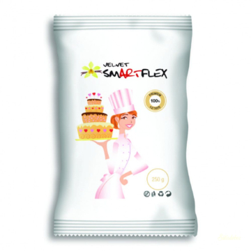 Smartflex Color Velvet massza 250g - Fehér